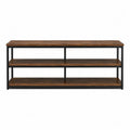 Szafka RTV z płyty MDF i stalowej ramy 120x40x50 cm